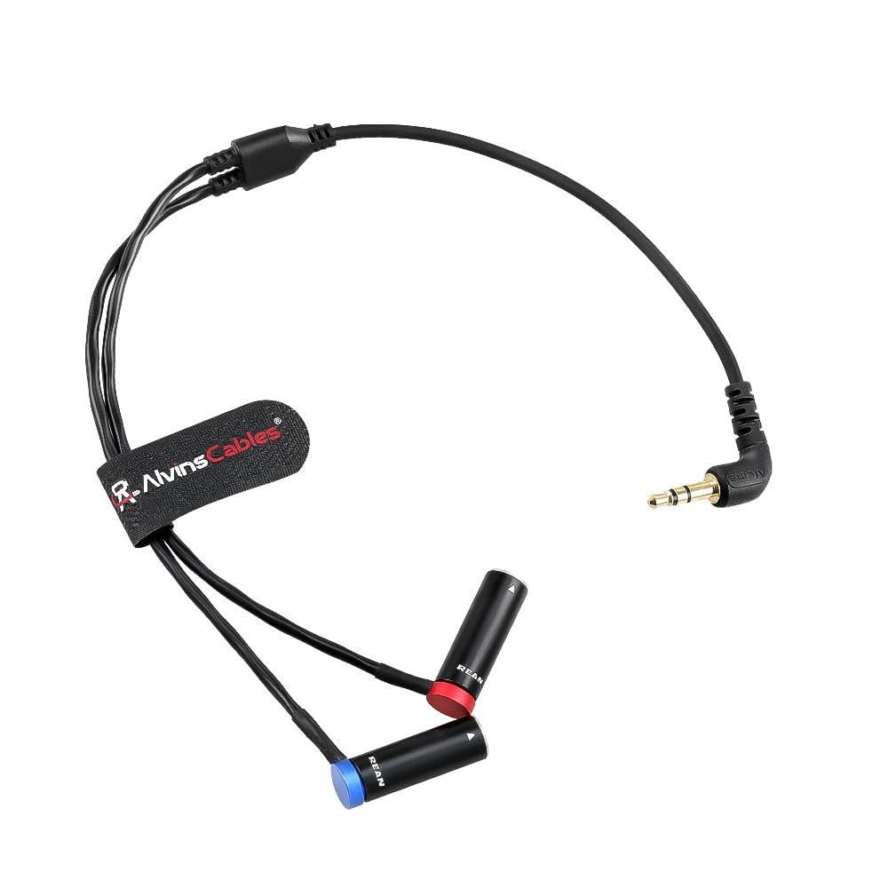 3.5mm TRS to Dual TA3M Y Split - Audio Splitter Y recension och pris