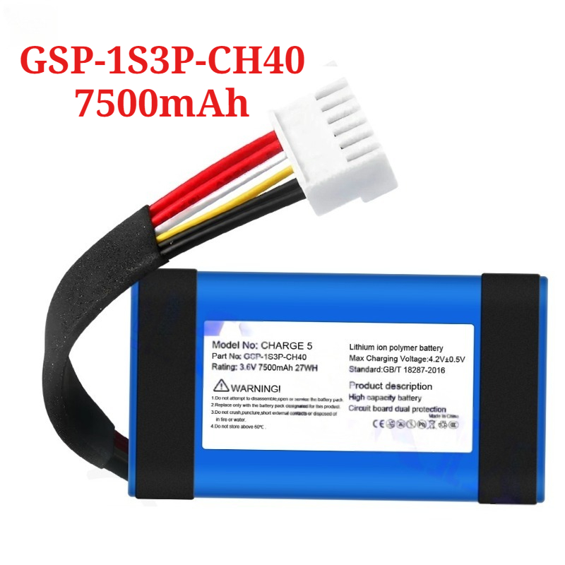 GSP-1S3P-CH40 7500mAh Bluetoot - Jbl Speaker Charge 5 recension och pris