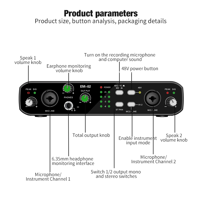 Audio Interface With Microphon - Shure Mic Sm58 recension och pris