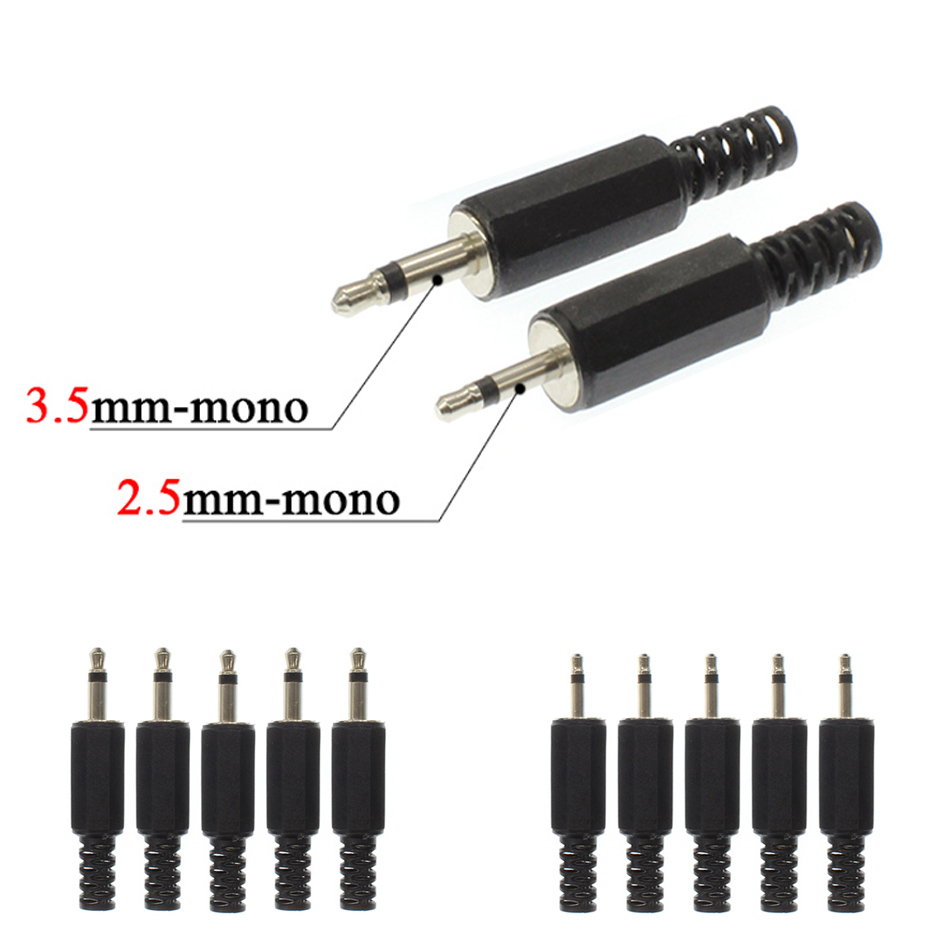 2.5mm 3.5mm Male Plug Mono Hea - Cable Extension 3.5 recension och pris