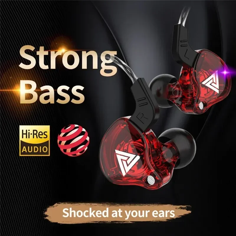 Original QKZ AK6 Copper Driver - Audiophile Headphone Wired recension och pris
