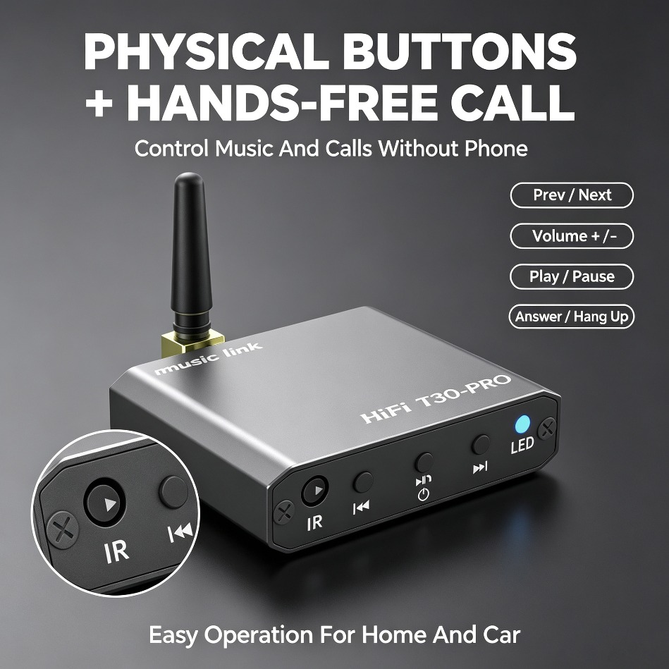 Bluetooth 5.2 Audio Receiver M - Bluetooth Adapter Receiver recension och pris